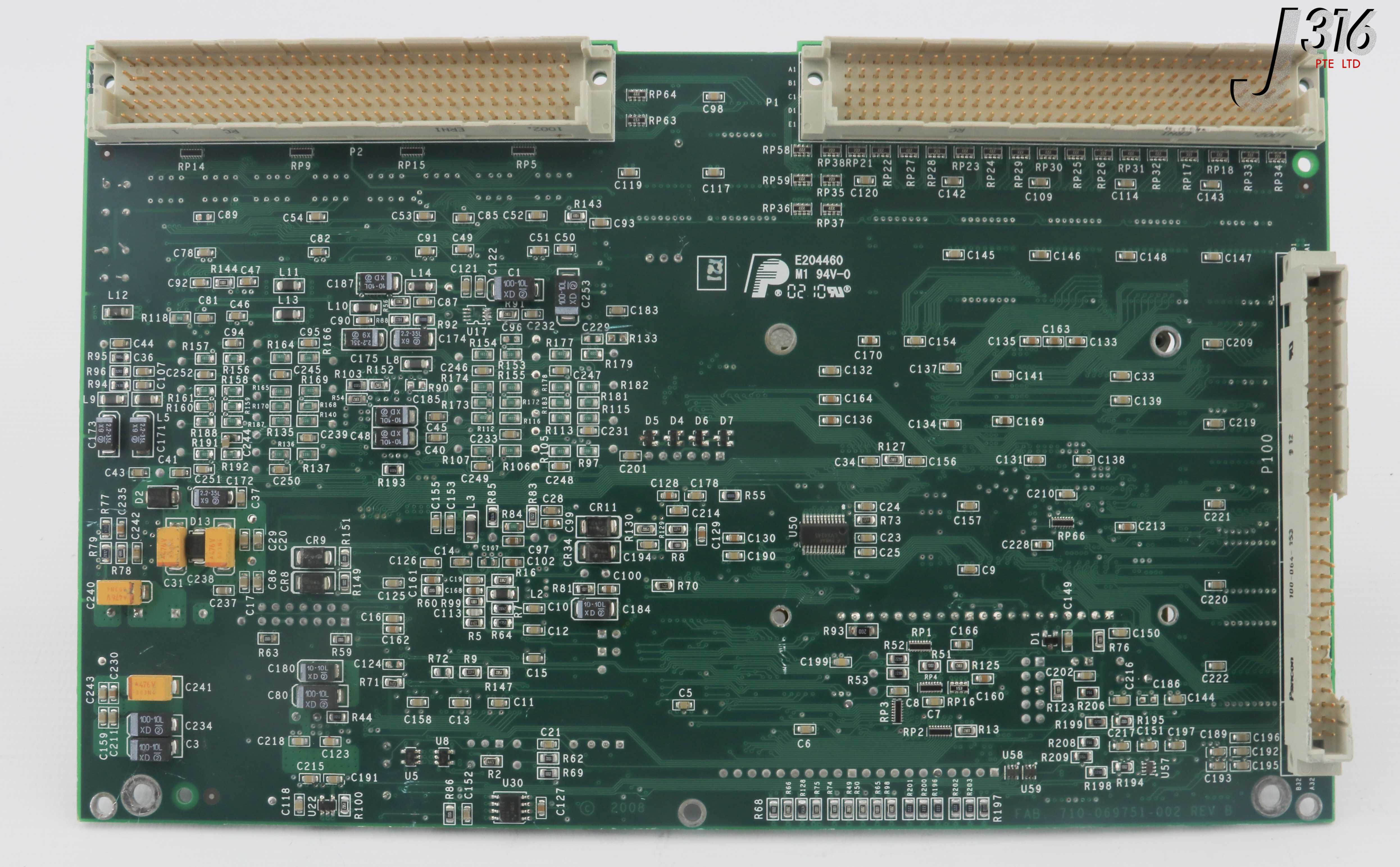 26459 LAM RESEARCH PCB, NODE BOARD TYPE 27 W/ 50020R-10 & LCD 810